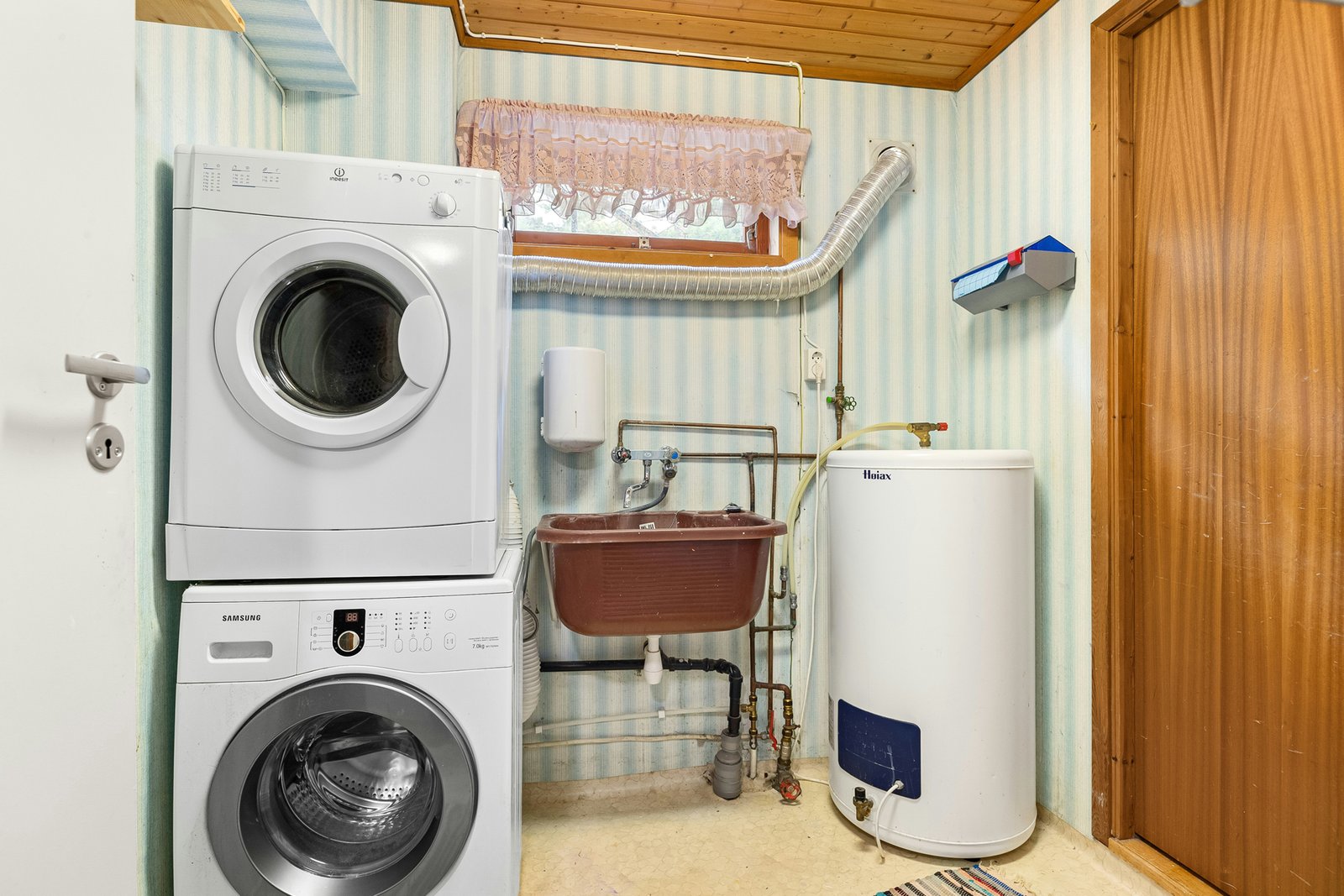 Pumpenbereich einer Waschmaschine